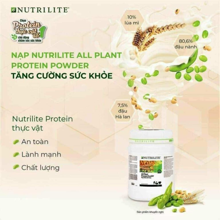 Bột Protein Amway Nutrilite Mẫu mới – NPP chính hãng